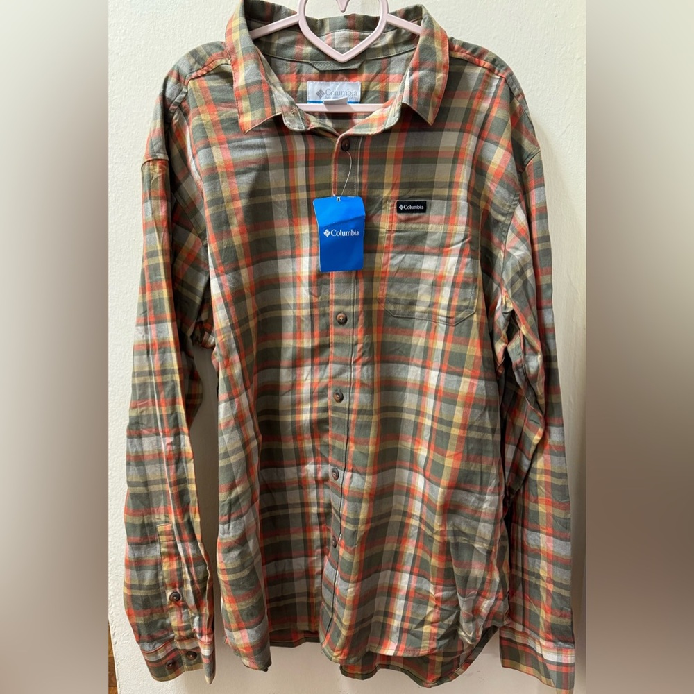 Columbia Multicolor Plaid Shirt